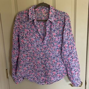 Womens Button Down shirt, lily Pulitzer. Size Medium.